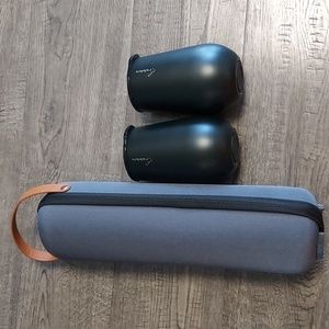 Travel Wine case and two tumblers